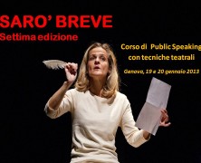 Sarò Breve – Settima edizione